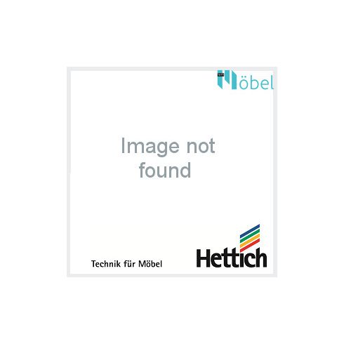 HETTICH 9276617 WL L Profile Support Black